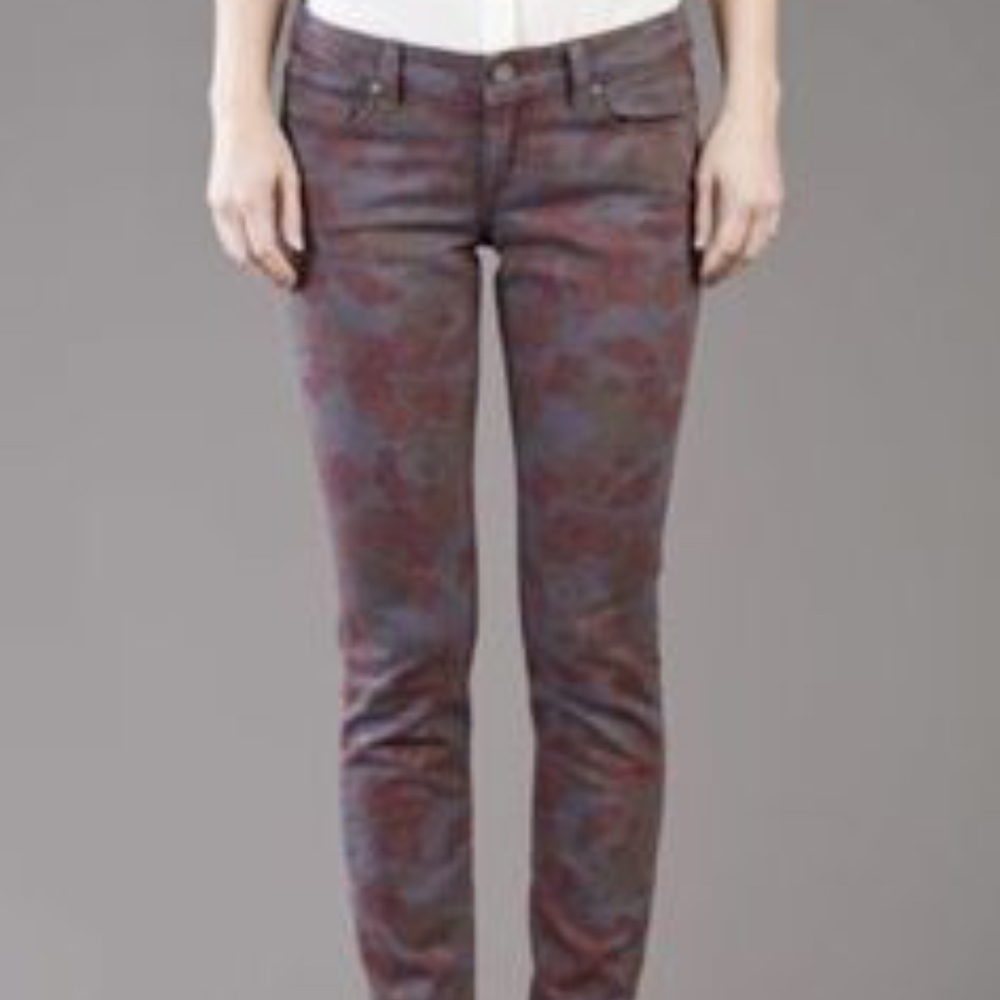 Paige Skyline Ankle Peg Skinny Jeans